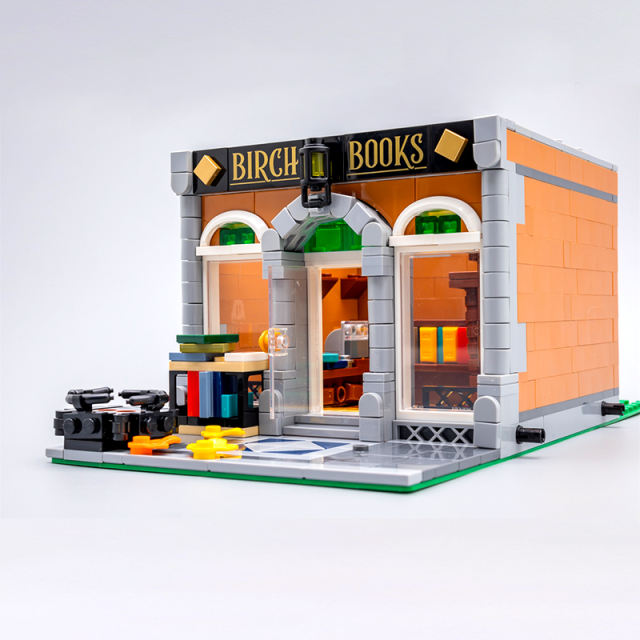 10201 European Style Bookshop Building Blocks 2504pcs Bricks 10270 Ship From USA 3-7 Days Delivery