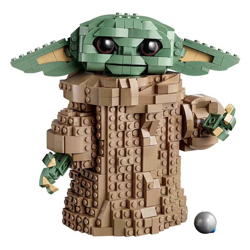 KING 19010 The Child Yoda Manlodar Star Wars Movie 1073pcs 75318 from China