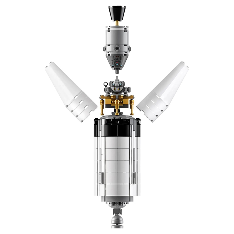 KING 80013 Apollo Saturn V Ideas Space Building Block 21309 from USA 3-7 Day Delivery