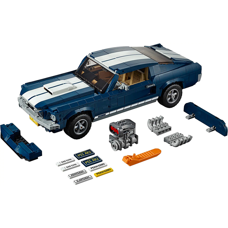 Customized 71047 Expert Series Ford Mustang Set Building Blocks 1684pcs Bricks 10265 Toys Assembled From China