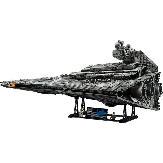 KING 81098 Imperial Star Destroyer Star Wars Movie 5278pcs 75252 Ship from USA 3-7 Days Delivery