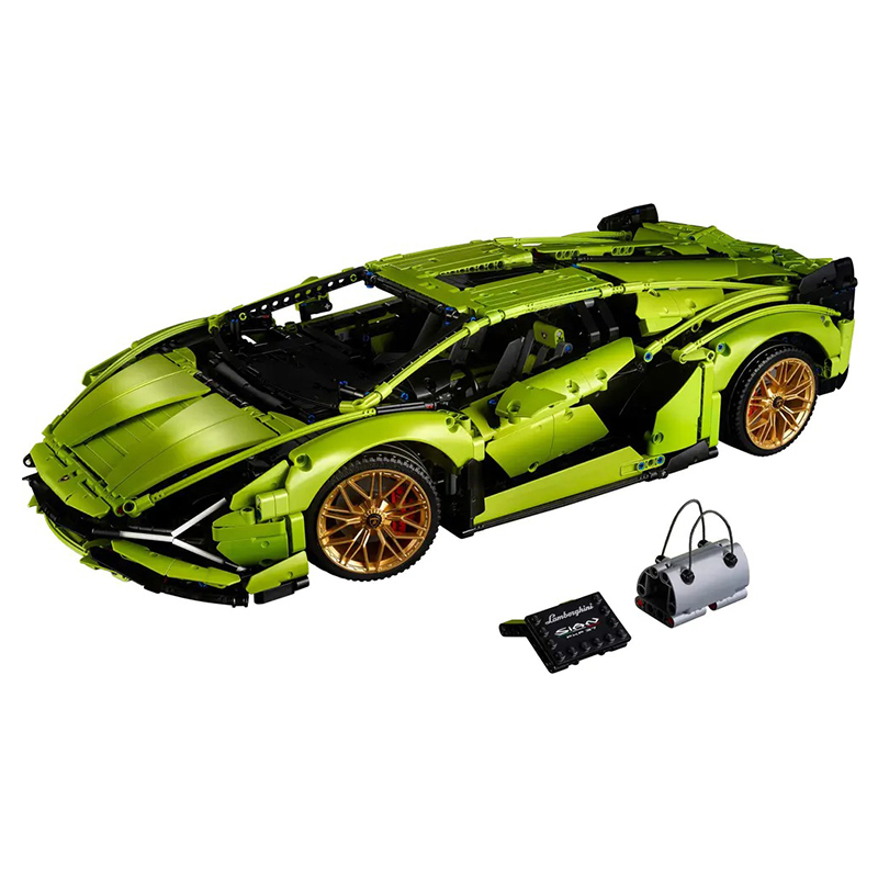 Customized 002 Super Car Sián FKP 37 Technic 3696±pcs Building Block Brick 42115 From USA 3-7 Day Delivery