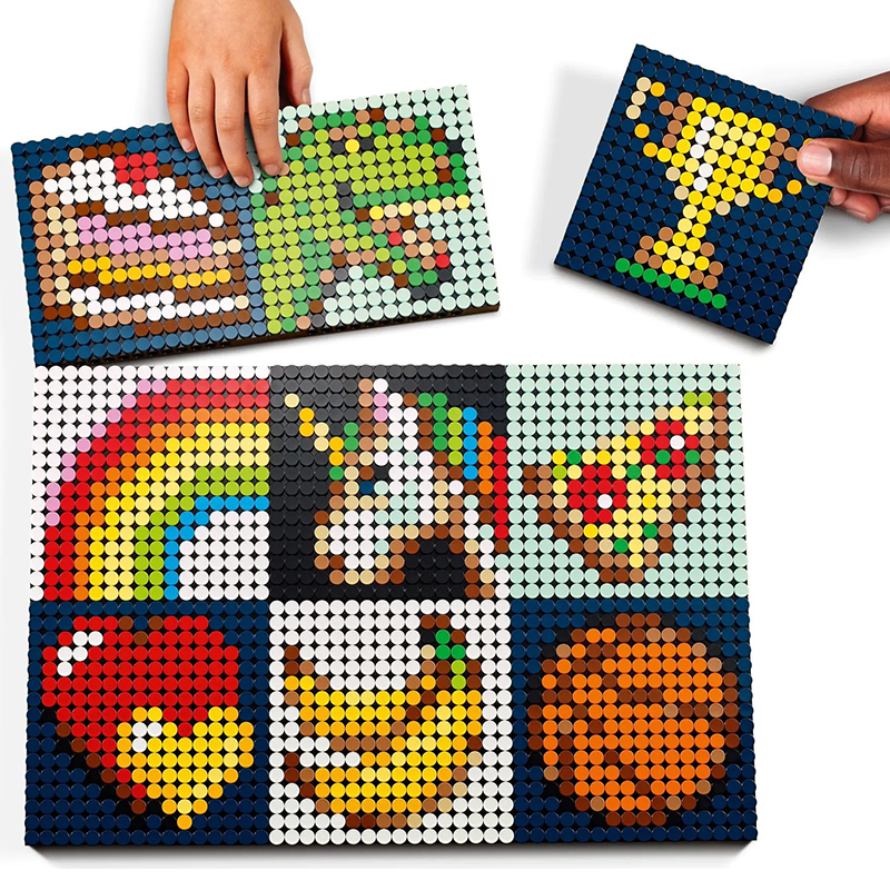 Customized 61205 Create Together Art Project Pixel 21226 Building Block Brick Toy 4168pcs from China