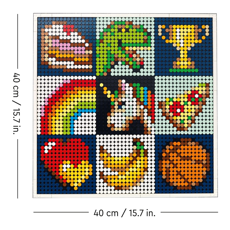 Customized 61205 Create Together Art Project Pixel 21226 Building Block Brick Toy 4168pcs from China