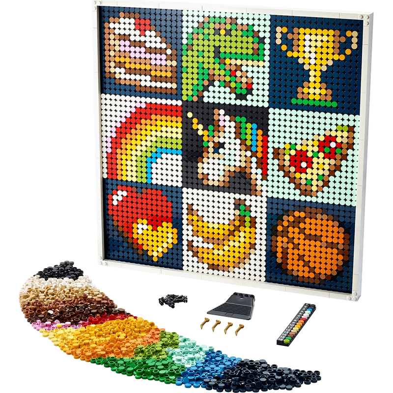 Customized 61205 Create Together Art Project Pixel 21226 Building Block Brick Toy 4168pcs from China