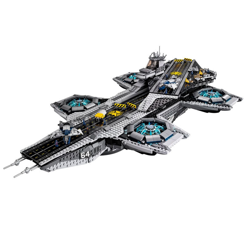 The Shield Helicarrier Building Blocks 2996pcs Bricks 76042 from USA 3-7 Days Delivery