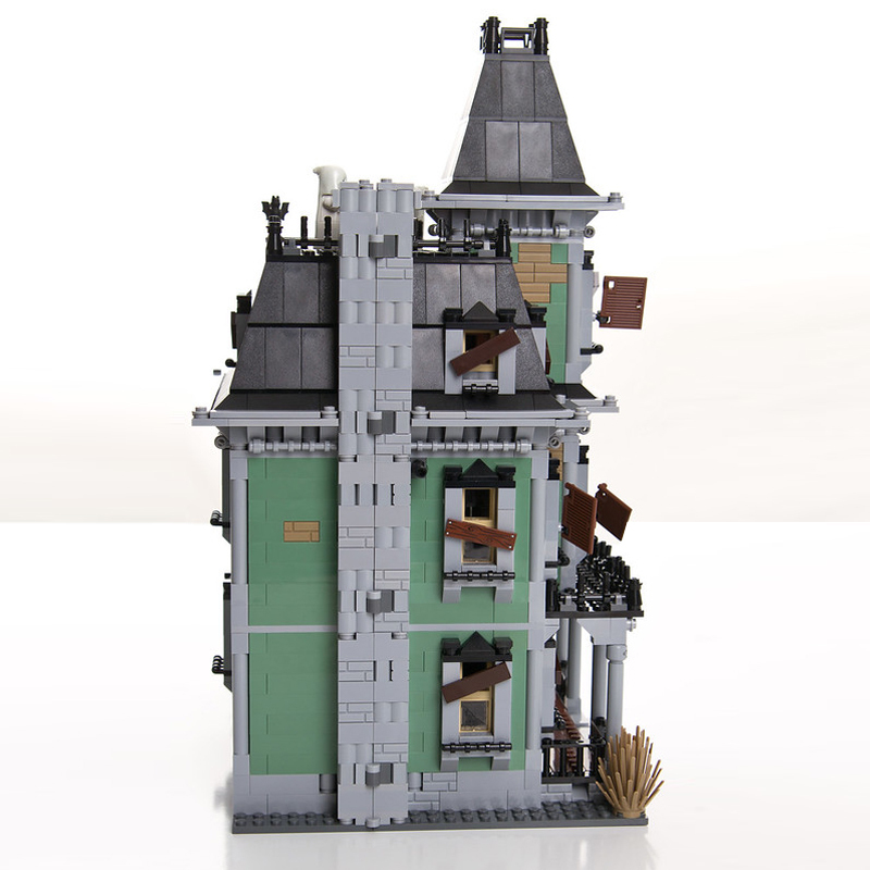 KING X19055 Haunted House "Monster" Fighter Movie Series  Building Blocks 2064pcs Bricks 10228 to Europe 3-7 Days Delivery