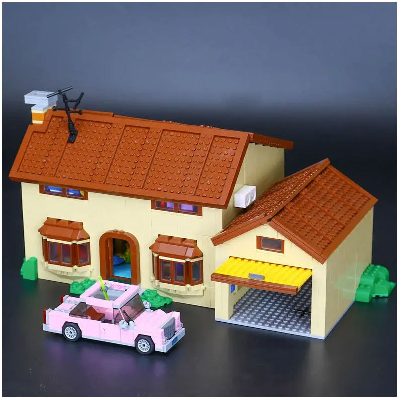 KING A19016 The Simpsons House Building Blocks 2523±pcs Bricks 71006 from Europe 3-7 Days Delivery