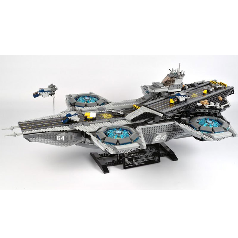 The Shield Helicarrier Building Blocks 2996pcs Bricks 76042 from USA 3-7 Days Delivery