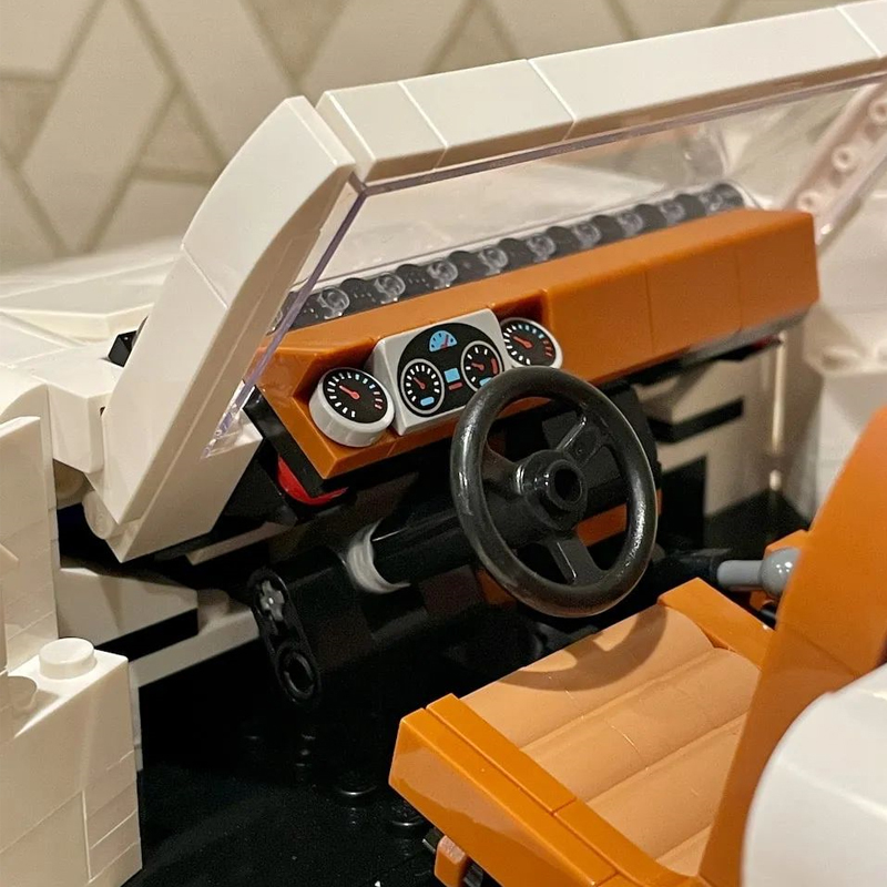 68001 Sports Car  911 Building Blocks 1458pcs Bricks 10295 Ship From USA 3-7 Days Delivery