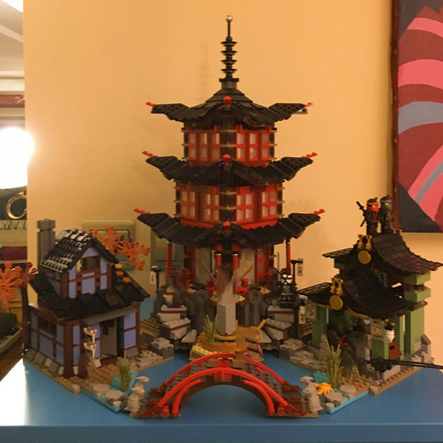 Ninja Series Temple of Airjitzu Ninja Thunder  Swordsman Building Blocks Bricks 70751 Toys From China