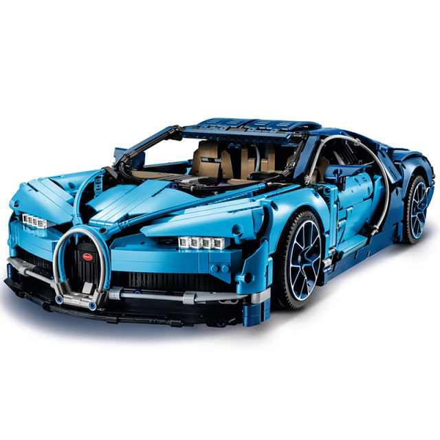 Customized S7802 Bugatti Chiron High-Tech Series Super Car Building Blocks Bricks Model Set 42083 From China