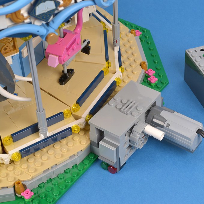 SX 6016 Carousel Amusement Park PF Optional  Creator 10257 Building Block Brick 2670±pcs From China