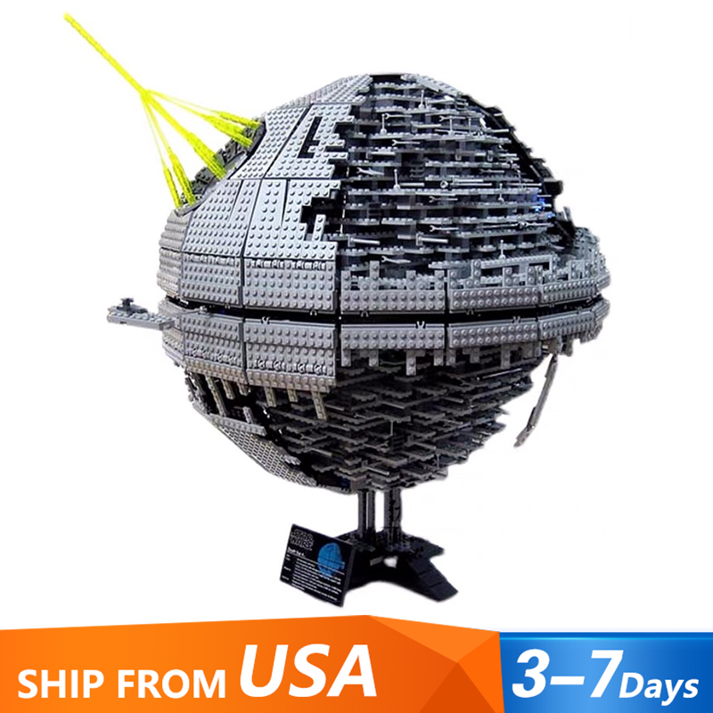 05026 Movie & Games Series Death Star 2 Building Blocks 3449pcs Bricks Toys 10143 Ship From USA 3- 7 Days Delivery