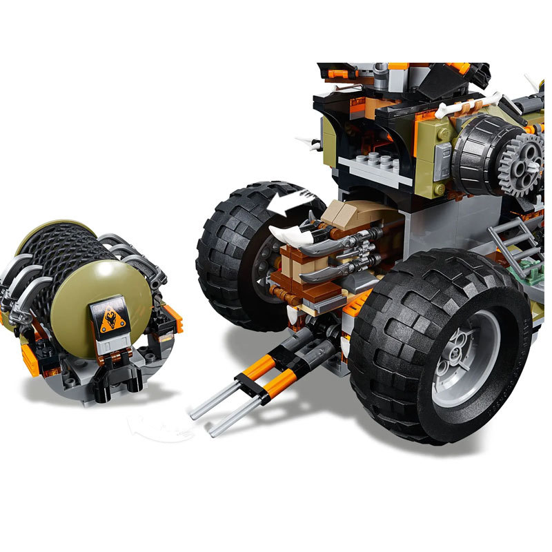 T2117 Ninjago Series Heavy Duty Truck Building Blocks 1236pcs Bricks Toys 70654 From China