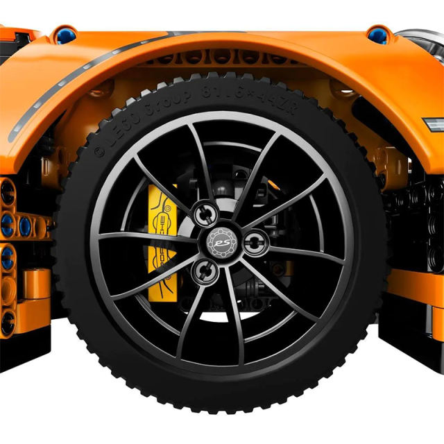 Customized 20001 T19050 High-Tech Series Super car Racing Car 911 GT3 RS Orange Building Blocks 2758PCS Bricks Toys 42056 Ship From China