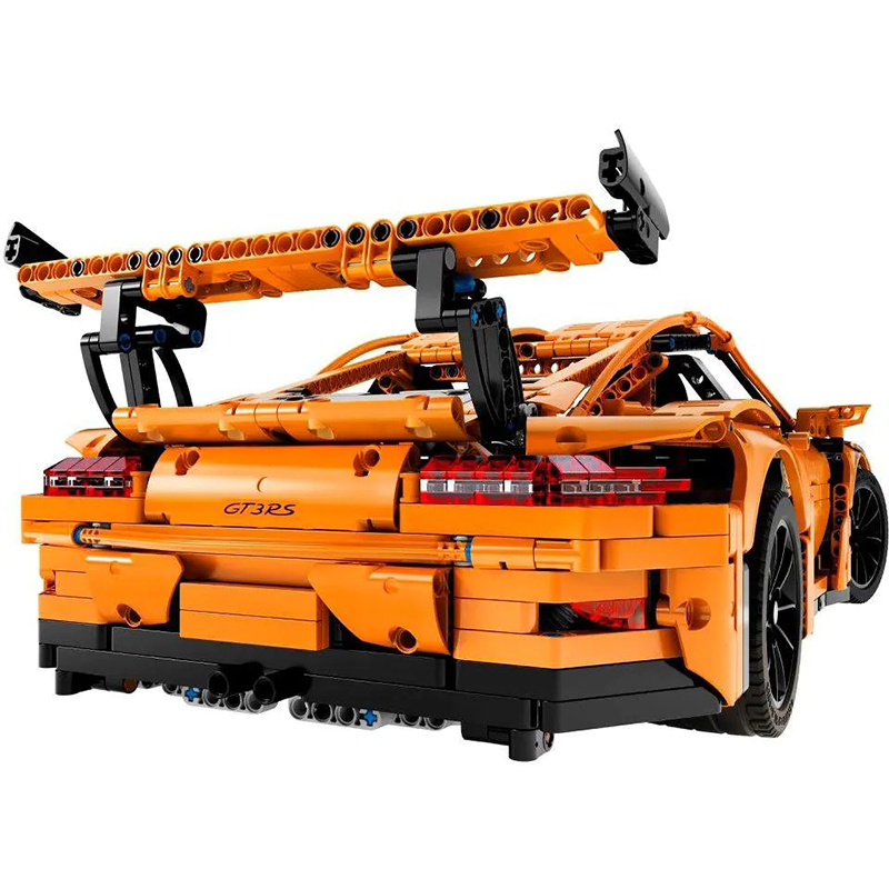 Customized 20001 T19050 High-Tech Series Super car Racing Car 911 GT3 RS Orange Building Blocks 2758PCS Bricks Toys 42056 Ship From China