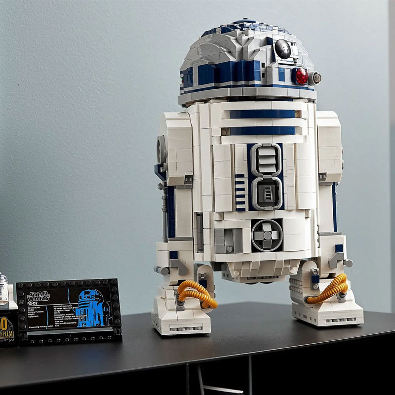 DAGAO 99914 Movie & Games The Out of Print The R2-D2 Robot Building Blocks 2411pcs Toys 75308 Ship From USA 3-7 Days Delivery