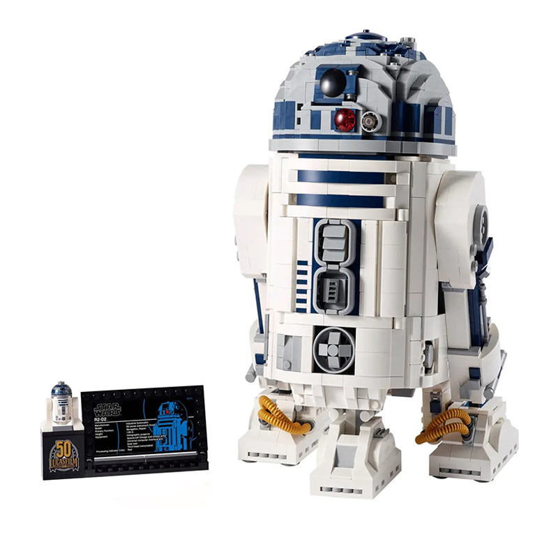 Custom 99914 The R2-D2 Robot Star Wars 2411pcs Building Blocks Bricks Toys 75308 From China