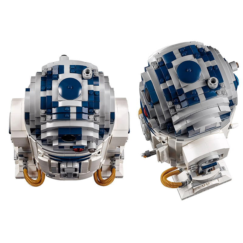 Custom 99914 The R2-D2 Robot Star Wars 2411pcs Building Blocks Bricks Toys 75308 From China