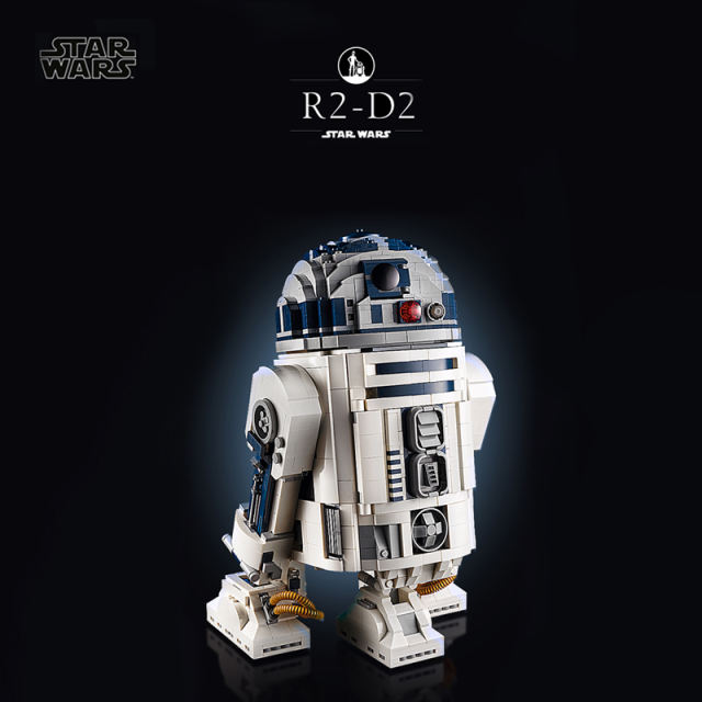 Custom 99914 The R2-D2 Robot Star Wars 2411pcs Building Blocks Bricks Toys 75308 From China