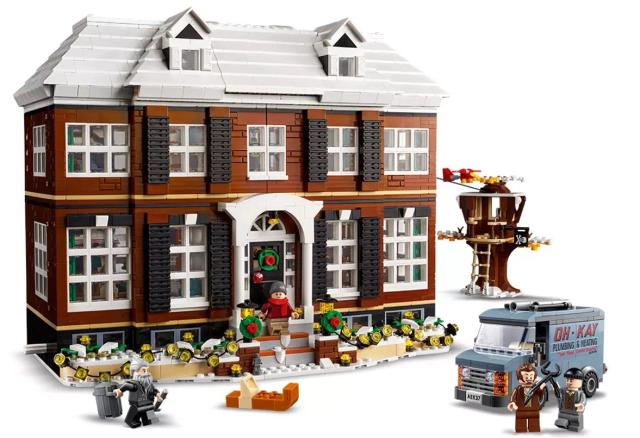 KING  A68478 Ideas Home Alone Opthion Light kit The McCallister House Building Block Brick 21330 from China