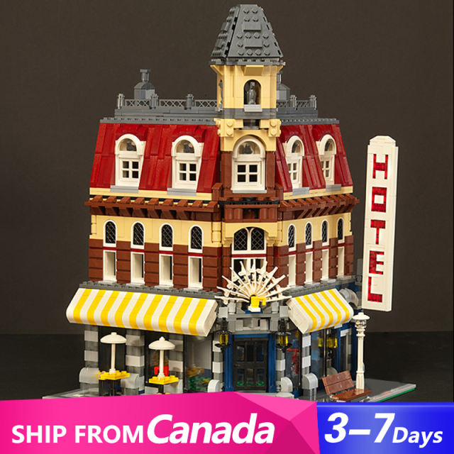 15002 Cafe Corner Building Blocks 2133pcs Bricks Toys For Gift Ship To Canada 3-7 days Delivery 10182