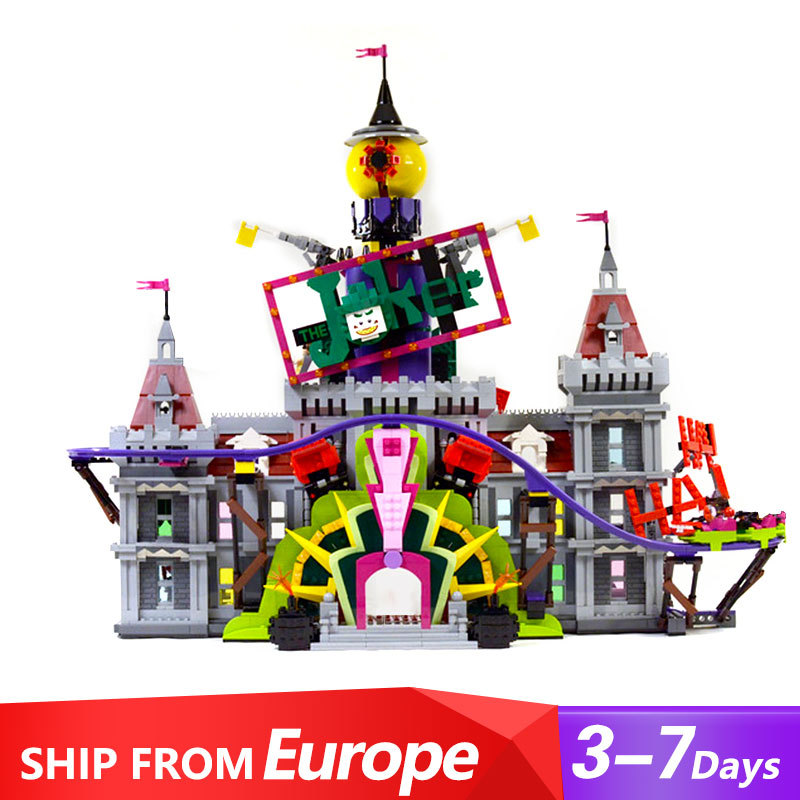07090 The Joker Manor Building Blocks 3444pcs Bricks 70922 Ship From Europe 3-7 Days Delivery