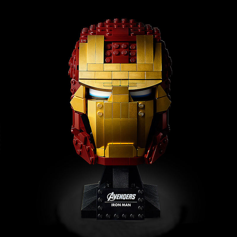 50015 Iron Man Bust Marvel Super Heroes 480pcs Shipped from China 76165