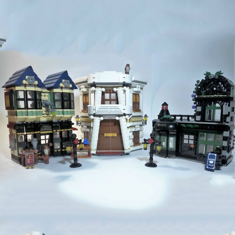 KING 88168 Diagon Alley Harry Potter Movie Building Block Brick 10217 From Europe 3-7 Days Delivery
