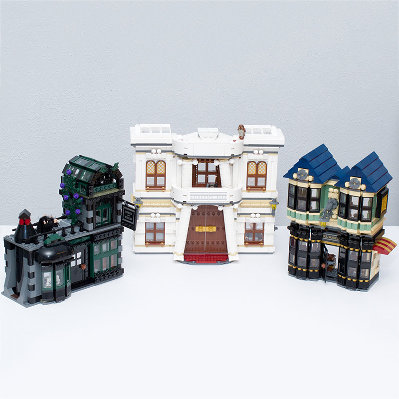 KING 88168 Diagon Alley Harry Potter Movie Building Block Brick 10217 From Europe 3-7 Days Delivery
