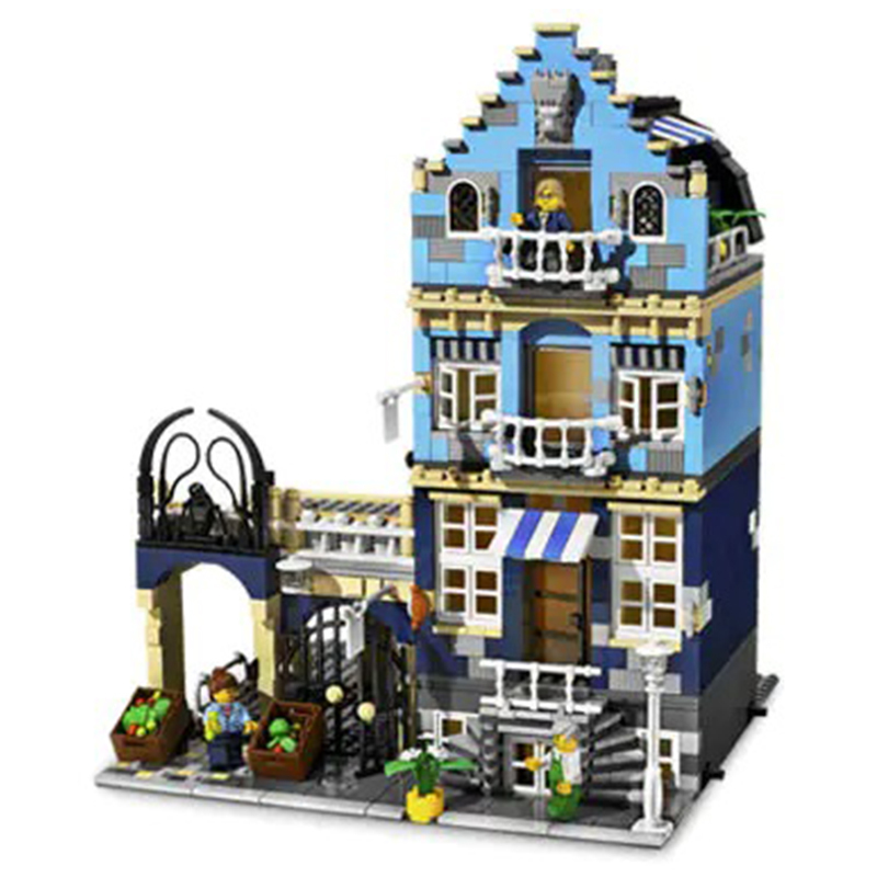 8611 The Market Street Building Blocks Bricks 10190 Ship To Europe 3-7 Days Delivery