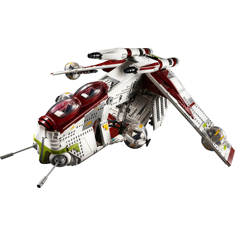 80666 Space Wars Republic Gunship Building Blocks 3292pcs Bricks Toys Model Ship To Europe 3-7 Days Delivery 75309