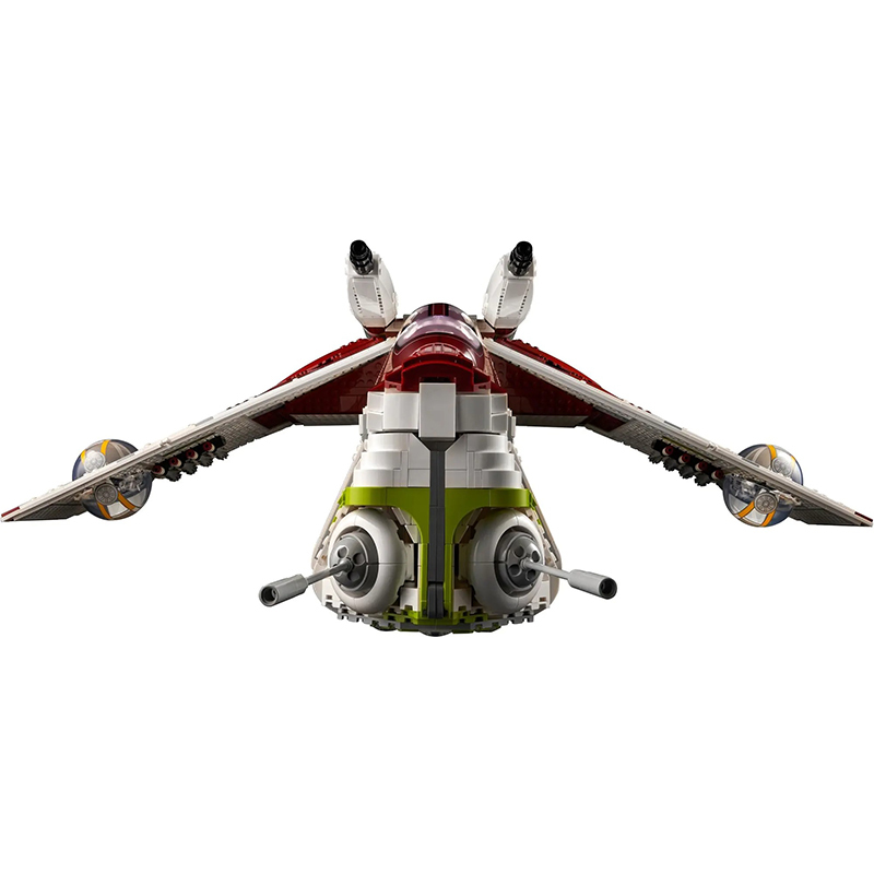 80666 Space Wars Republic Gunship Building Blocks 3292pcs Bricks Toys Model Ship To Europe 3-7 Days Delivery 75309