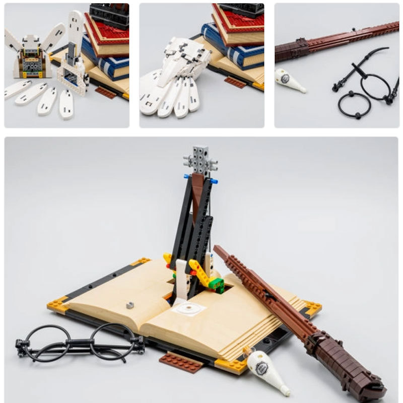Movie & Games Series Hogwarts Icons Collectors' Edition Hedwig Building Blocks 3010pcs Bricks 76391 From China