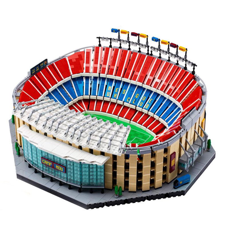 Customized 65001 Camp Nou - FC Barcelona Creator 10284 Building Block Brick 5509±pcs from China