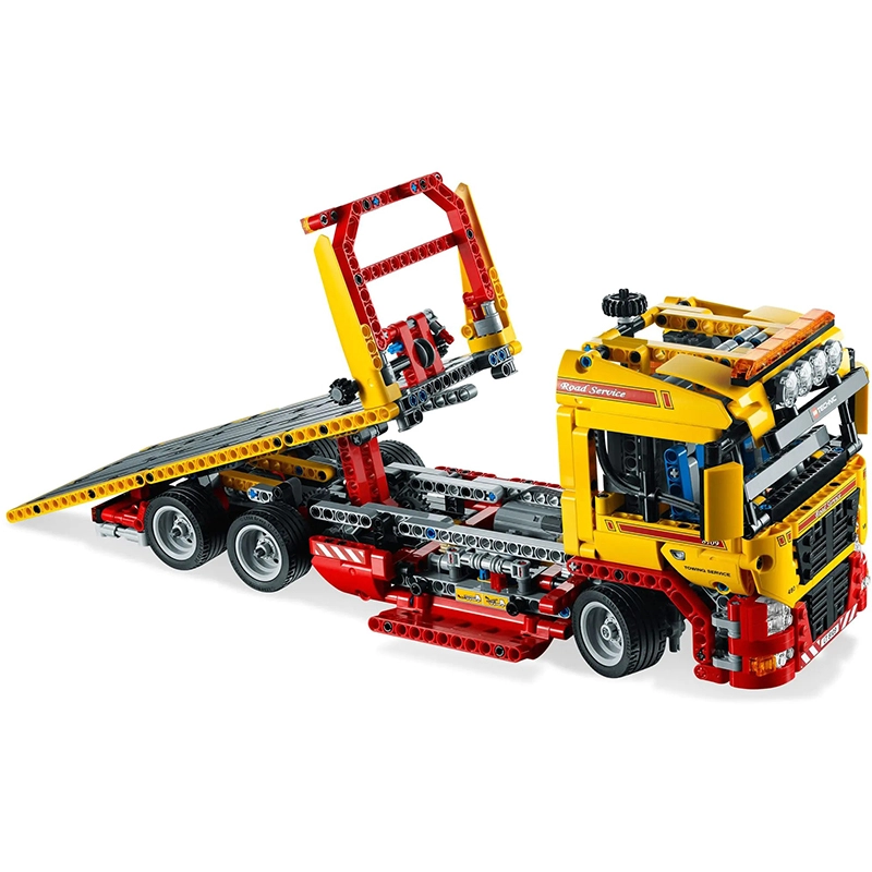Customized 18109 Flatbed Truck with Motor Technic Car Model Building Block Toys 1115pcs from China 8109