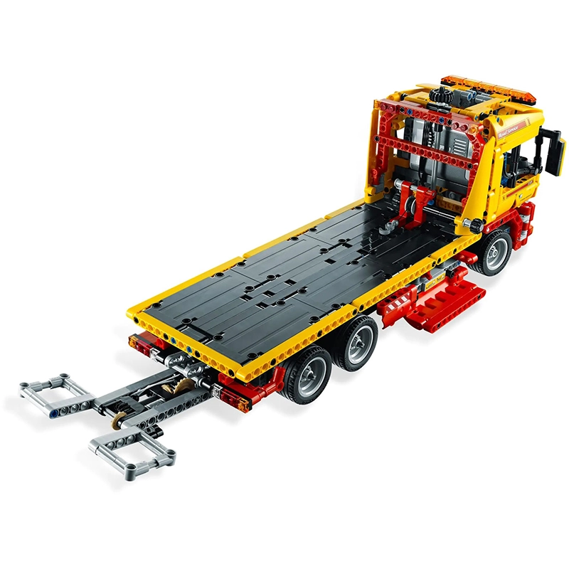 Customized 18109 Flatbed Truck with Motor Technic Car Model Building Block Toys 1115pcs from China 8109