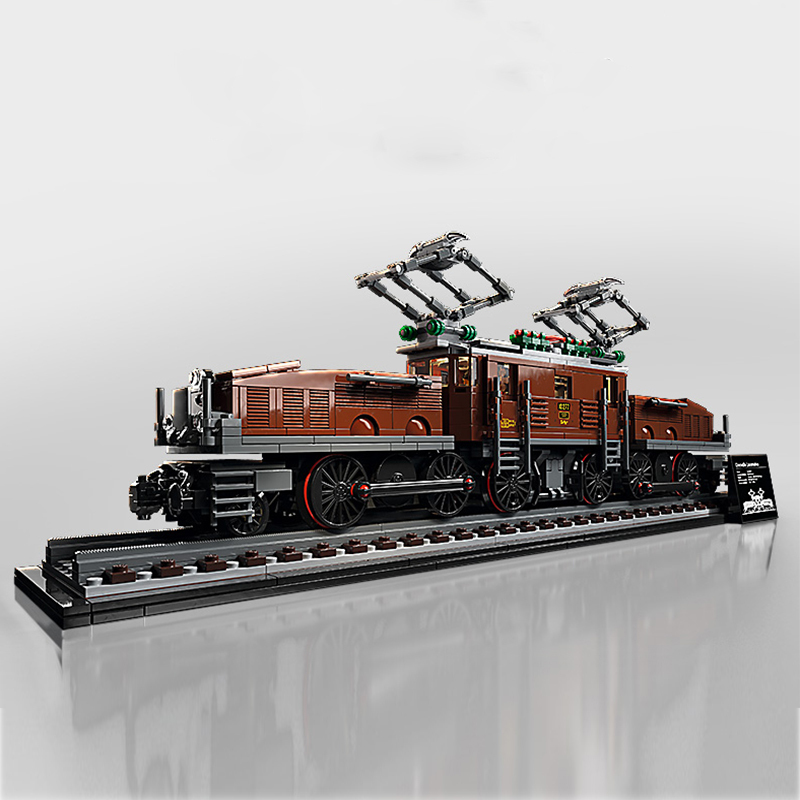 KING 40010 1 Expert Series Crocodile Locomotive Train Building Blocks 1271pcs Bricks 10277 From China