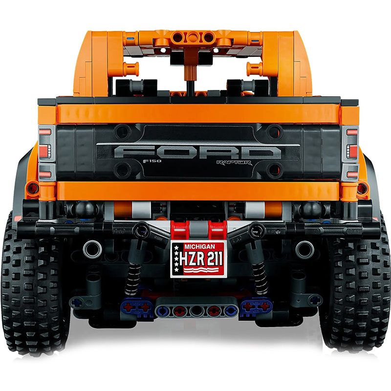 KING A55355 Ford F-150 Raptor Technic 1379pcs Car Building Block Bricks 42126 Ship from China