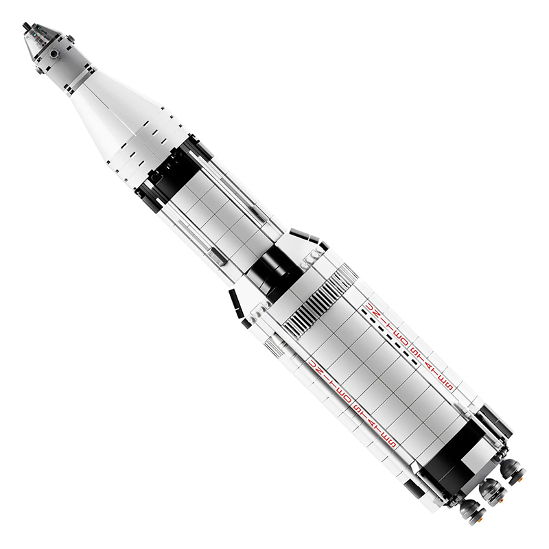 Customized 60005 10011 Apollo Saturn V Ideas Space Building Block 1969pcs Bricks 21309 From Europe 3-7 Days Delivery