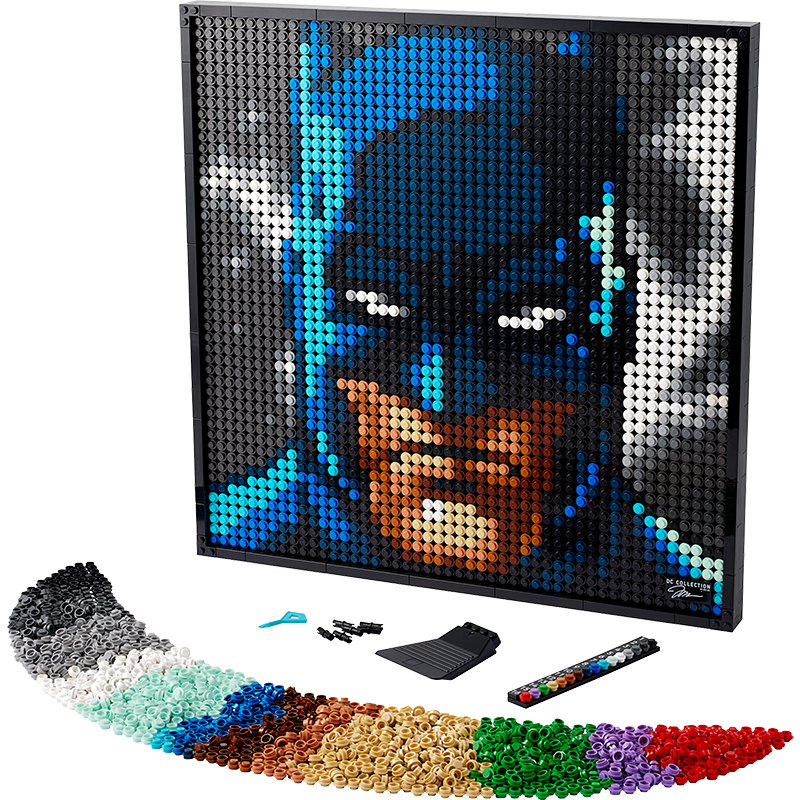 Customized 61207 Jim Lee Batman Collection Art Pixel 31205 Building Block Brick 4167pcs from China