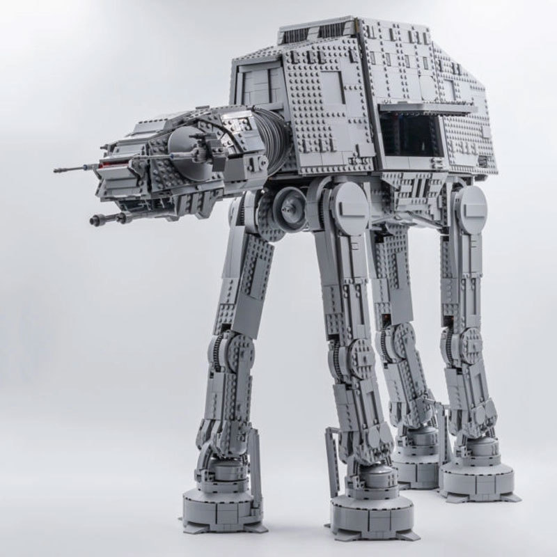 In Stock A66677 KING UCS AT-AT Star Wars Building Blocks 6785pcs Bricks Toys Shipped from Europe 75313