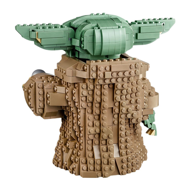 KING 19010 The Child Yoda Manlodar Star Wars Movie 1073pcs 75318 from China