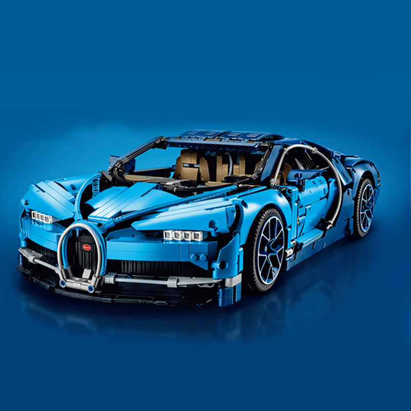 Customized S7802 Bugatti Chiron High-Tech Series Super Car Building Blocks Bricks Model Set 42083 From China