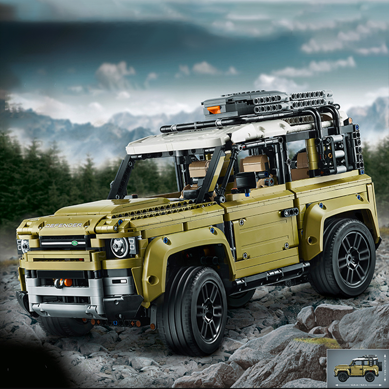 BELA 11450  "Land Rover" Defender Technic Vehicle Off-Road 2573±pcs Building Block Brick 42110 Ship from China