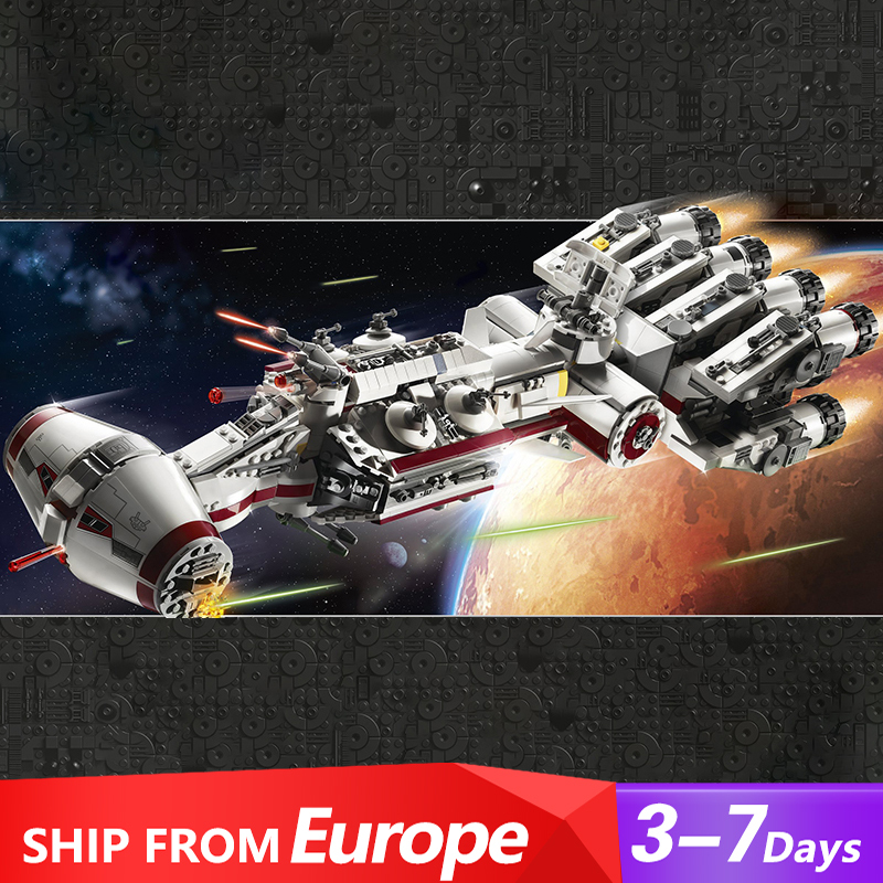LARI 11431 Movie & Games Series Tantive IV Building Blocks 1792pcs Bricks 75244 Ship From Europe 3-7 Days Delivery