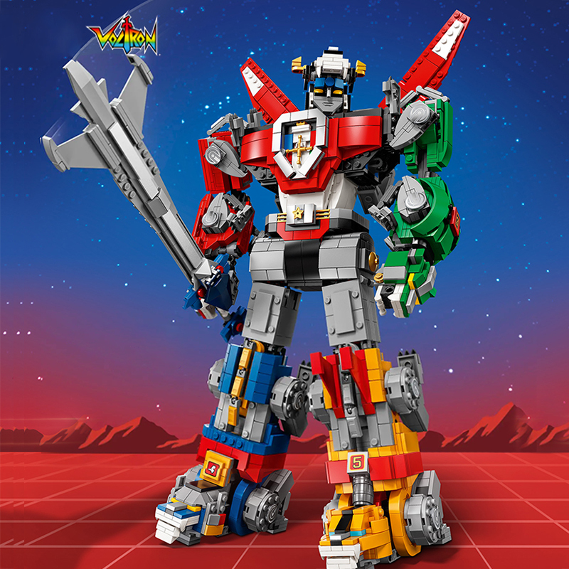 Customized 18008 Voltron Ideas Series Voltron Defender of The Universe Model Building Blocks 2321pcs Bricks Toys Ship From China Compatible with 16057