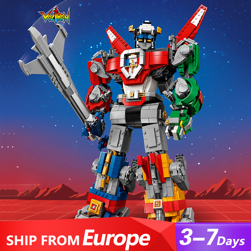 Customized 18008 Voltron Model Building Blocks 2321pcs Bricks 21311 From Europe 3-7 Days Delivery