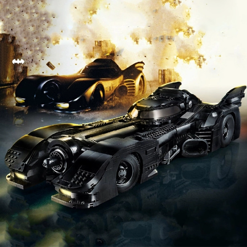 LEJI 6229 DC 1989 Batmobile Batman Car Building Block Compatible Brick 76139 Ship from China
